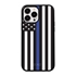 Guard Dog American Flag-Thin Blue Line-Honor Case for iPhone 14 Pro Max
