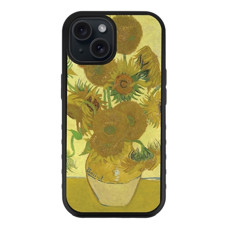 Famous Art Case for iPhone 15 (Van Gogh - Sunflowers) 
