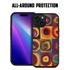 Famous Art Case for iPhone 15 (Kandinsky - Squares with Concentric Rings) 
