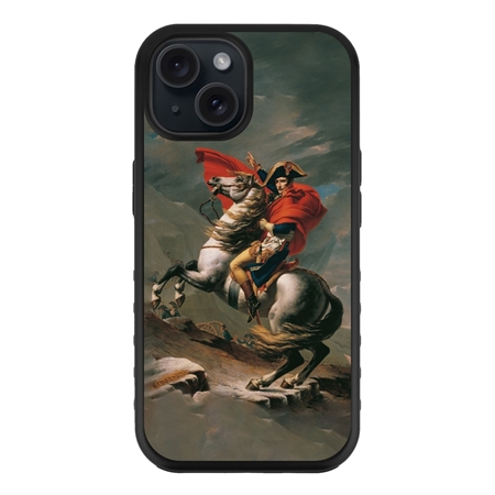Famous Art Case for iPhone 15 Plus (David - Napoleon Crossing The Alps) 
