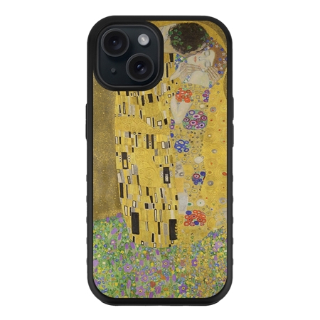 Famous Art Case for iPhone 15 Plus (Klimt - The Kiss) 
