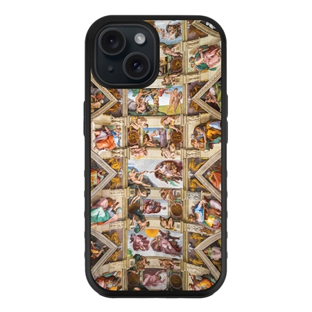 Famous Art Case for iPhone 15 Plus (Rafael - Sistine Chapel) 
