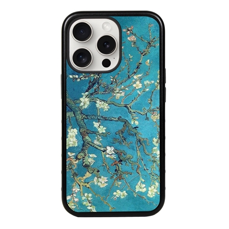 Famous Art Case for iPhone 15 Pro Max (Van Gogh - Branches with Almond Blossoms) 
