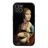 Famous Art Case for iPhone 14 Plus (da Vinci - The Lady with an Ermine) 
