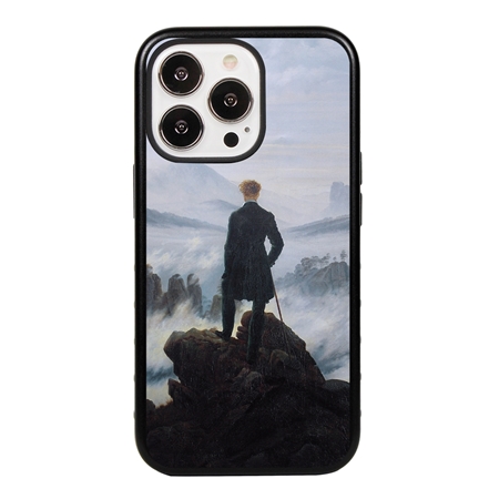 Famous Art Case for iPhone 14 Pro (Friedrich - Wanderer Above The Sea of Fog) 
