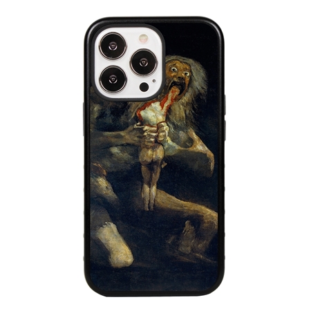 Famous Art Case for iPhone 14 Pro (de Goya - Saturno Devouring his Son) 
