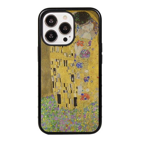 Famous Art Case for iPhone 14 Pro (Klimt - The Kiss) 
