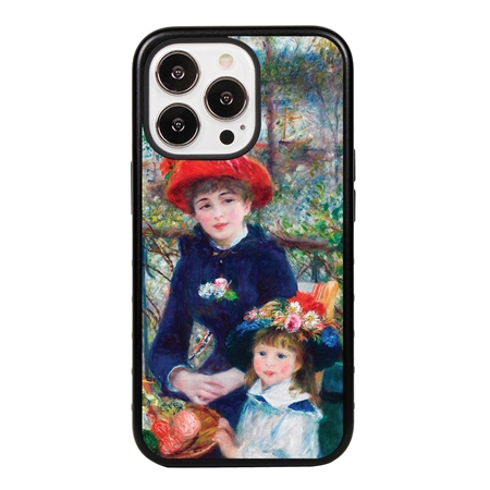 Famous Art Case for iPhone 14 Pro (Renoir - Two Sisters) 
