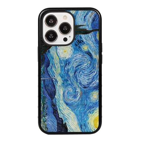 Famous Art Case for iPhone 14 Pro (Van Gogh - Starry Night) 
