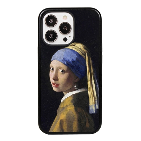 Famous Art Case for iPhone 14 Pro (Vermeer - Girl with Pearl Earring) 
