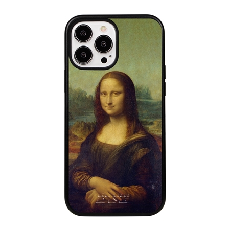 Famous Art Case for iPhone 14 Pro Max (da Vinci - Mona Lisa) 
