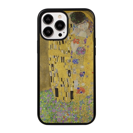 Famous Art Case for iPhone 14 Pro Max (Klimt - The Kiss) 
