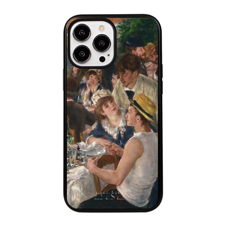 Famous Art Case for iPhone 14 Pro Max (Renoir - Luncheon of The Boating Party) 
