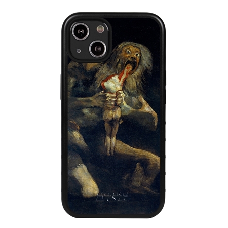 Famous Art Case for iPhone 13 (de Goya - Saturno Devouring his Son) 
