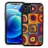 Famous Art Case for iPhone 13 (Kandinsky - Squares with Concentric Rings) 
