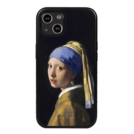 Famous Art Case for iPhone 13 (Vermeer - Girl with Pearl Earring) 
