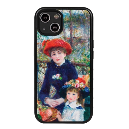 Famous Art Case for iPhone 13 Mini (Renoir - Two Sisters) 
