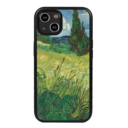 Famous Art Case for iPhone 13 Mini (Van Gogh - Green Field) 
