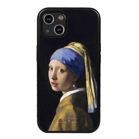 Famous Art Case for iPhone 13 Mini (Vermeer - Girl with Pearl Earring) 
