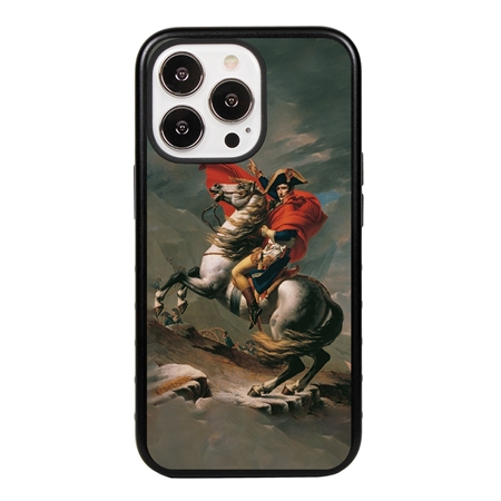 Famous Art Case for iPhone 13 Pro (David - Napoleon Crossing The Alps) 
