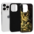 Famous Art Case for iPhone 13 Pro (Van Gogh - Skull with Burning Cigarette) 
