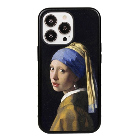 Famous Art Case for iPhone 13 Pro (Vermeer - Girl with Pearl Earring) 
