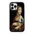 Famous Art Case for iPhone 13 Pro Max (da Vinci - The Lady with an Ermine) 
