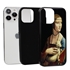 Famous Art Case for iPhone 13 Pro Max (da Vinci - The Lady with an Ermine) 
