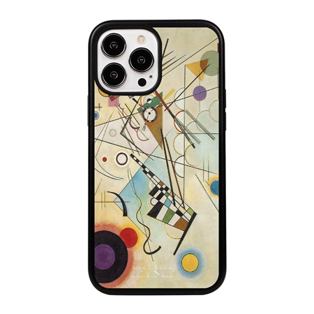 Famous Art Case for iPhone 13 Pro Max (Kandinsky - Composition 8) 
