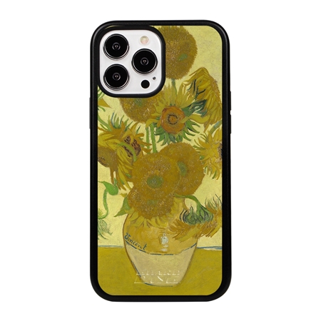 Famous Art Case for iPhone 13 Pro Max (Van Gogh - Sunflowers) 
