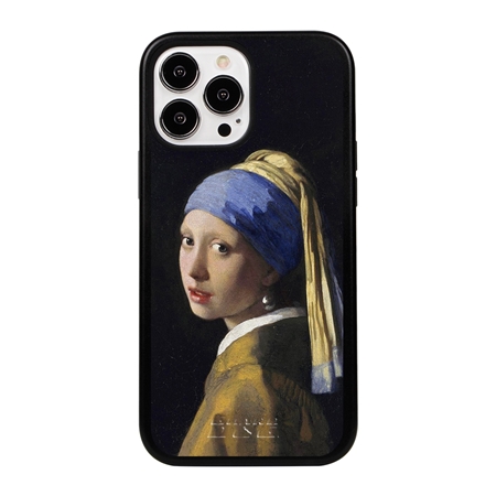 Famous Art Case for iPhone 13 Pro Max (Vermeer - Girl with Pearl Earring) 
