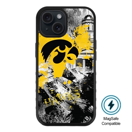 Guard Dog MagSafe Iowa Hawkeyes PD Spirit Case for iPhone 15 Plus

