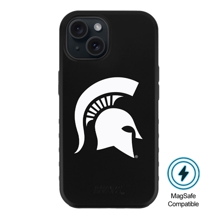 Guard Dog MagSafe Michigan State Spartans Logo Case for iPhone 15
