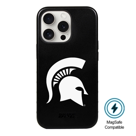 Guard Dog MagSafe Michigan State Spartans Logo Case for iPhone 15 Pro Max
