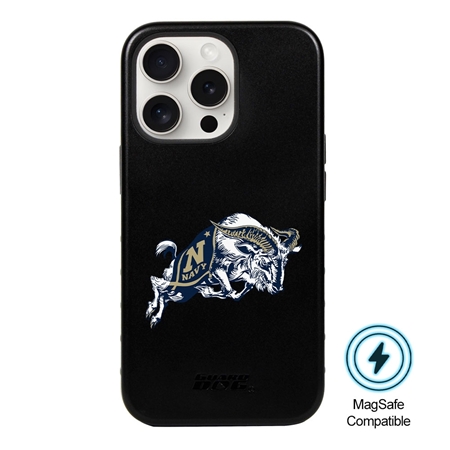 Guard Dog MagSafe Navy Midshipmen Logo Case for iPhone 15 Pro
