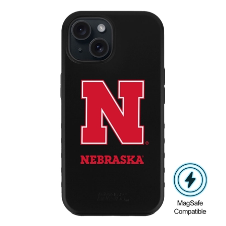 Guard Dog MagSafe Nebraska Cornhuskers Logo Case for iPhone 15 Plus
