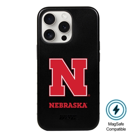 Guard Dog MagSafe Nebraska Cornhuskers Logo Case for iPhone 15 Pro
