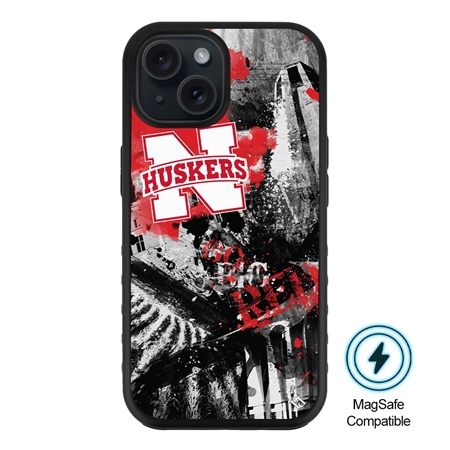 Guard Dog MagSafe Nebraska Cornhuskers PD Spirit Case for iPhone 15 Plus
