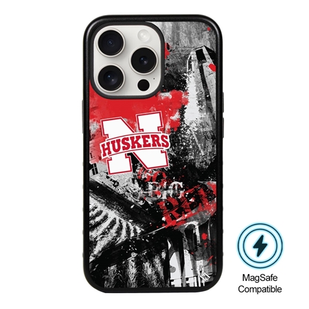 Guard Dog MagSafe Nebraska Cornhuskers PD Spirit Case for iPhone 15 Pro
