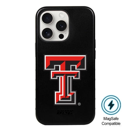 Guard Dog MagSafe Texas Tech Red Raiders Logo Case for iPhone 15 Pro Max
