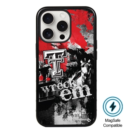 Guard Dog MagSafe Texas Tech Red Raiders PD Spirit Case for iPhone 15 Pro Max
