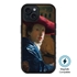 Famous Art MagSafe Case for iPhone 15 (Vermeer - Girl with Red Hat) 
