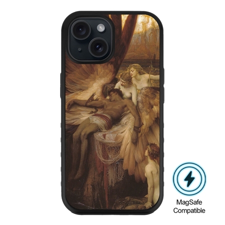 Famous Art MagSafe Case for iPhone 15 Plus (Draper - Lament for Icarus) 
