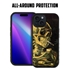 Famous Art MagSafe Case for iPhone 15 (Van Gogh - Skull with Burning Cigarette) 
