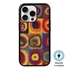 Famous Art MagSafe Case for iPhone 15 Pro (Kandinsky - Squares with Concentric Rings) 
