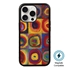 Famous Art MagSafe Case for iPhone 15 Pro Max (Kandinsky - Squares with Concentric Rings) 
