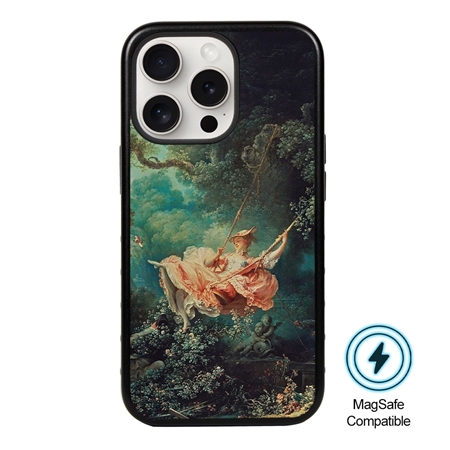 Famous Art MagSafe Case for iPhone 15 Pro (Fragonard - The Swing) 
