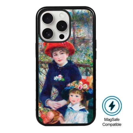 Famous Art MagSafe Case for iPhone 15 Pro (Renoir - Two Sisters) 

