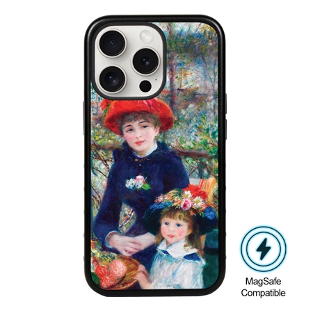 Famous Art MagSafe Case for iPhone 15 Pro Max (Renoir - Two Sisters) 
